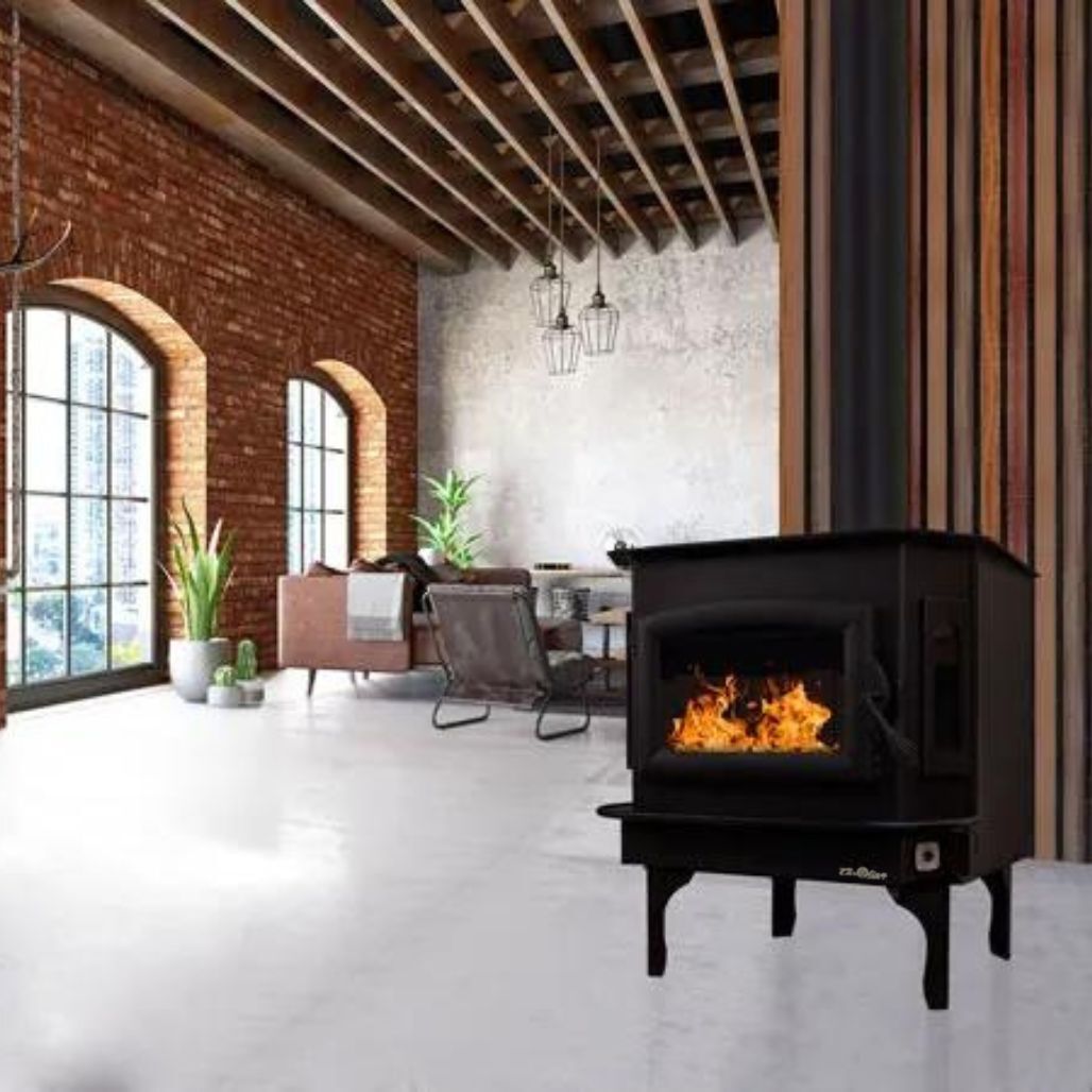 Carolina FP81 Freestanding Wood Stove Made in the USA BOKKAFI