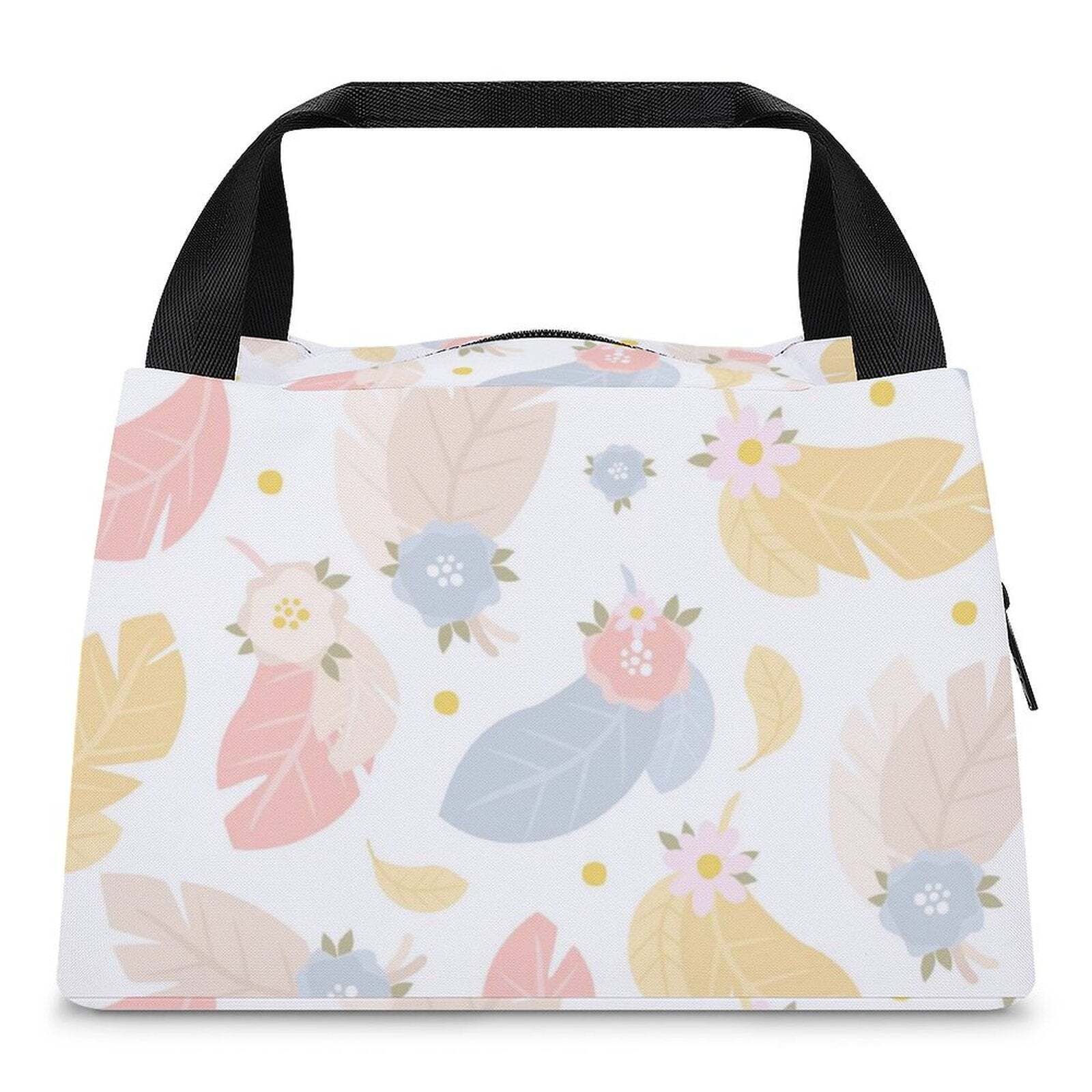 Lunch Bag Multicolored Leaves