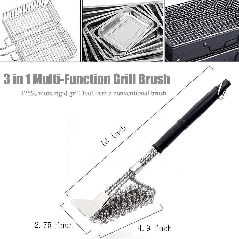 2019 New Grill Cleaner Helix Brush Vmeedn