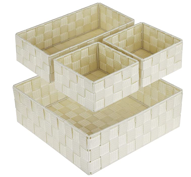 Woven Storage Baskets for Organizing METSOY