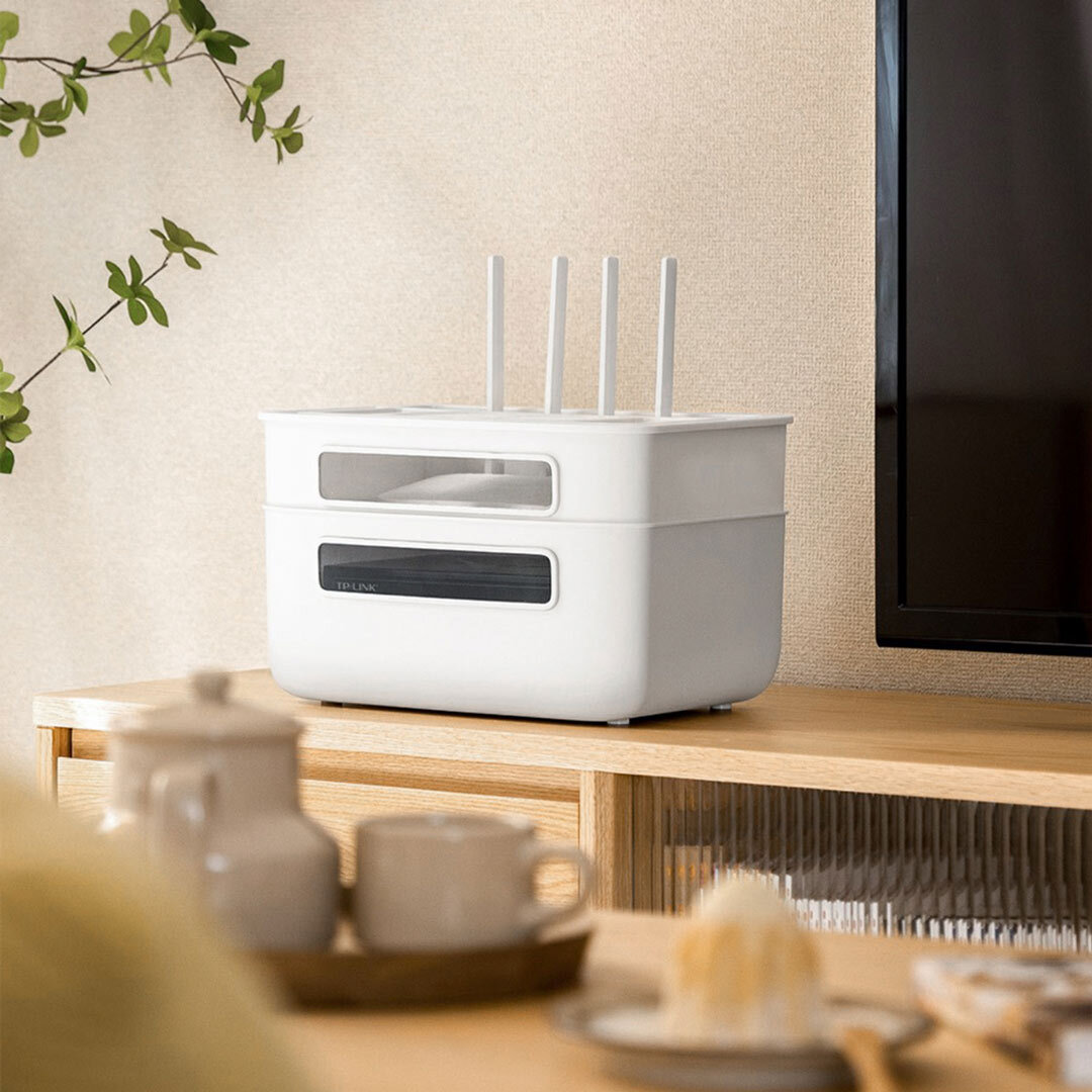 Multitier Wifi Router & Modem Organizer Storageart