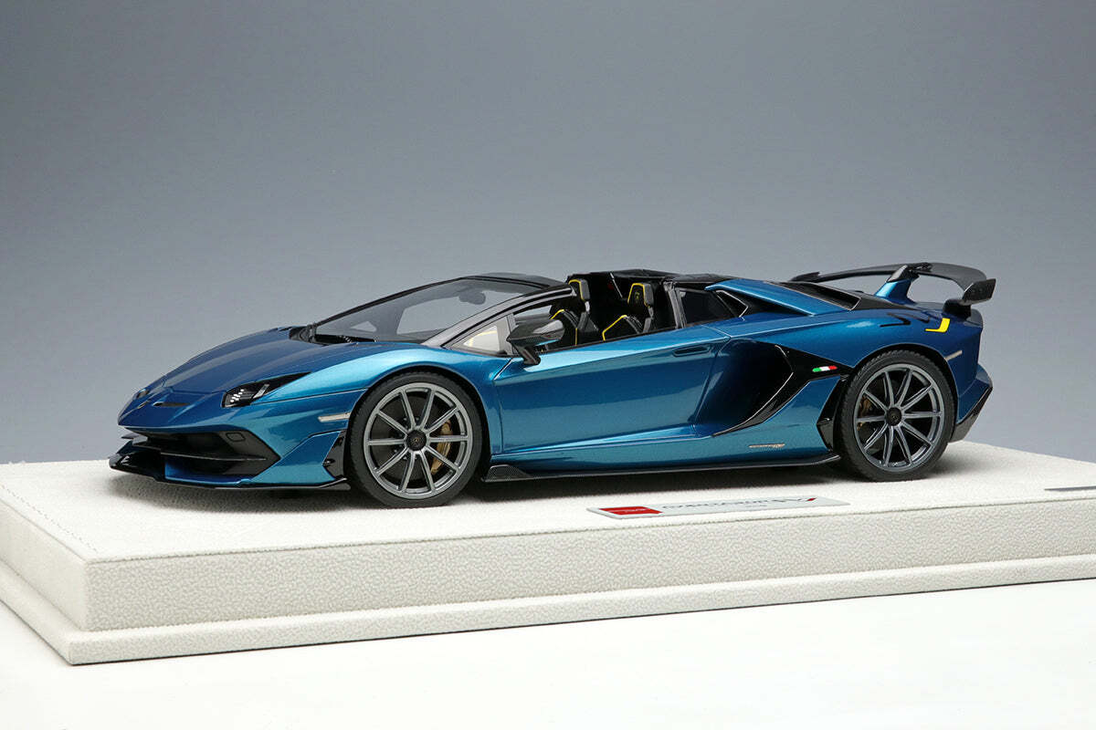 Lamborghini Aventador Svj Roadster - Verde Artemis - 1:18 - Qvc