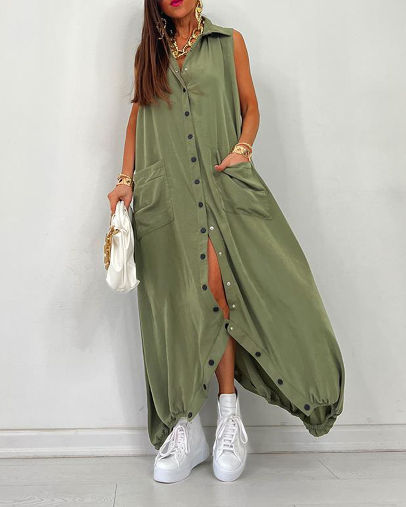Removable Loose Fitting Jumpsuit