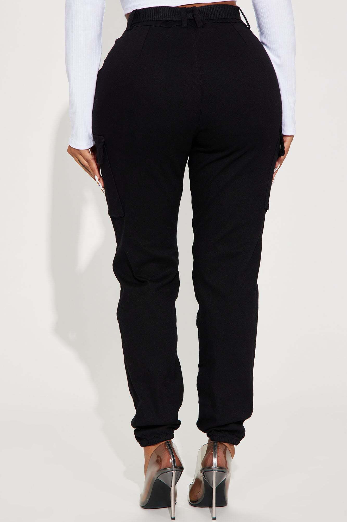 Cadet Khloe Oversized Cargo Pants - Black - Jcpenney