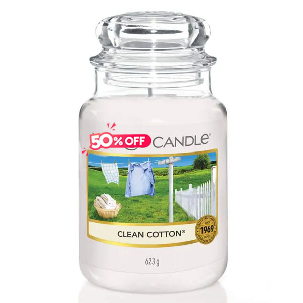 Clean Cotton - 𝗬𝗮𝗻𝗸𝗲𝗲 𝗖𝗮𝗻𝗱𝗹𝗲 𝗢𝗻𝗹𝗶𝗻𝗲 𝘀𝗵𝗼𝗽