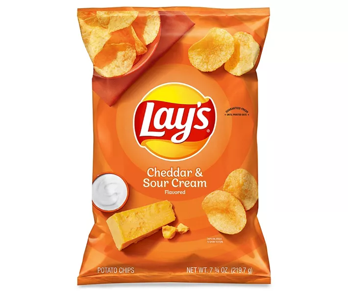 Lay's Potato Chips Cheddar & Sour Cream Flavored 7 3/4 Oz - SYSCO BIG SALE