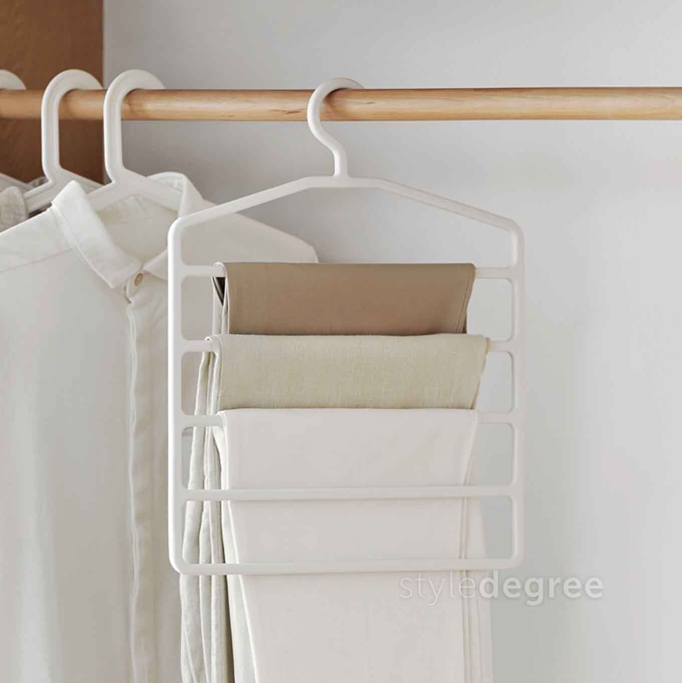Ladder Clothes Hanger Storageart