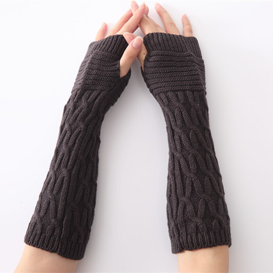 Fingerless Knitted Arm Gloves Jcpenney