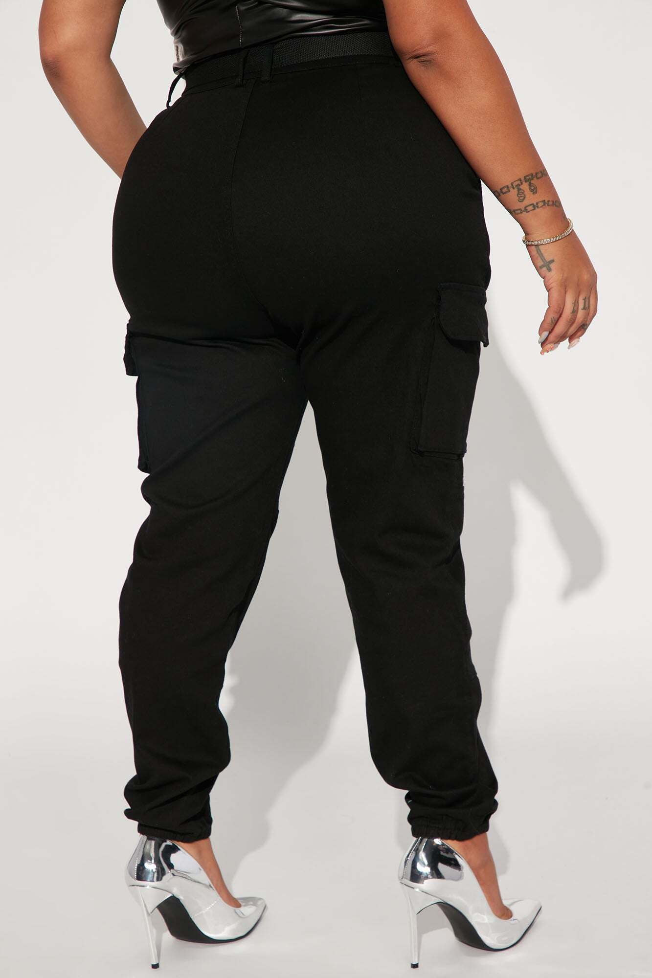 Cadet Khloe Oversized Cargo Pants - Black - Jcpenney