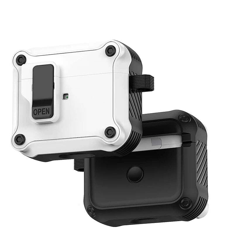 Locking AirPods Case Prevent Loss with SecureSnap Technology banma03