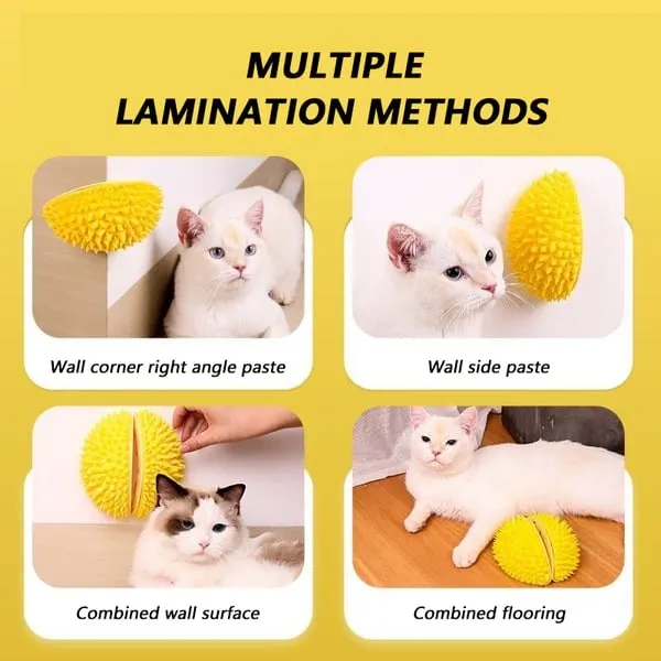Durian SelfAdhesive Cat Scratcher Toy Tomato