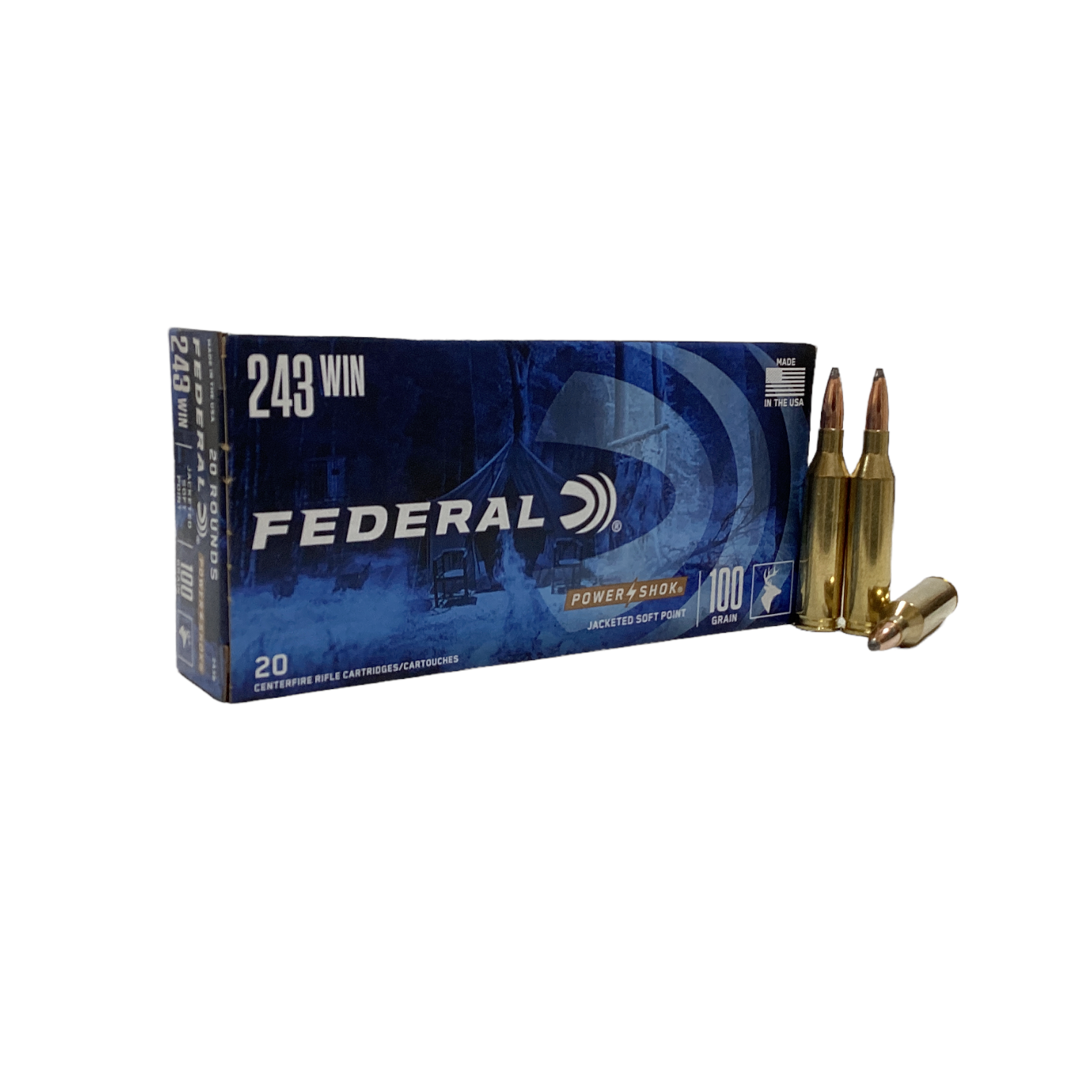 Federal Power Shok 243 WIN - 610DW Guns &Ammo